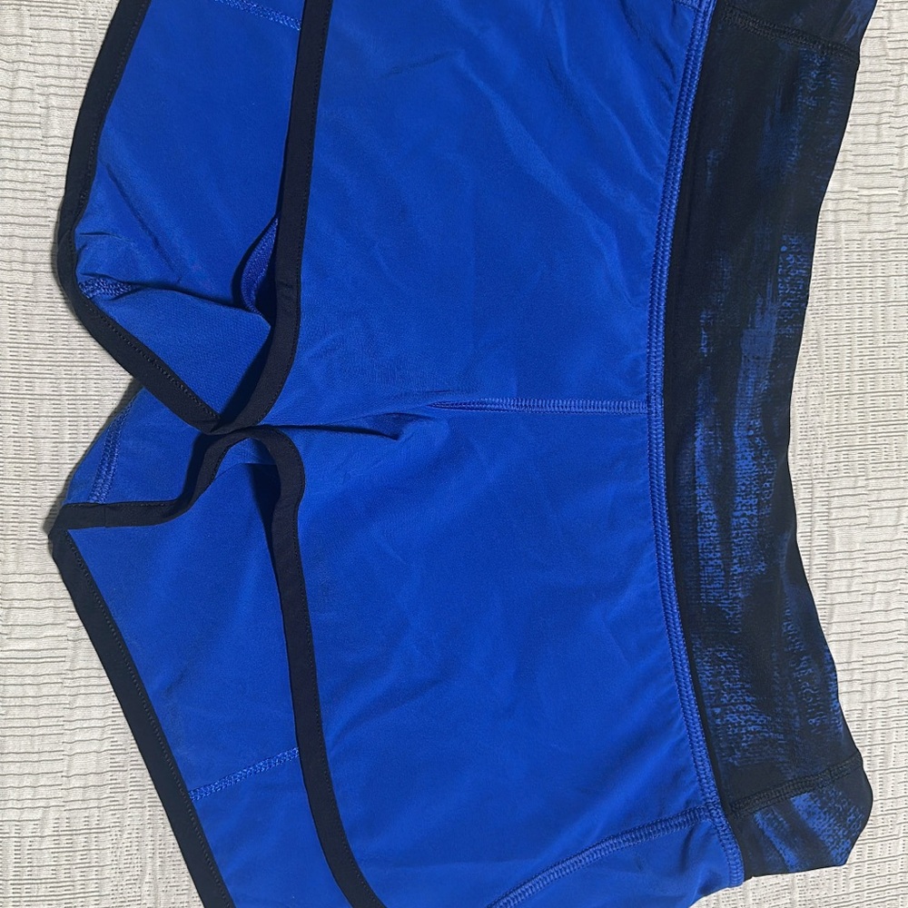 lululemon athletica Blue Athletic Shorts